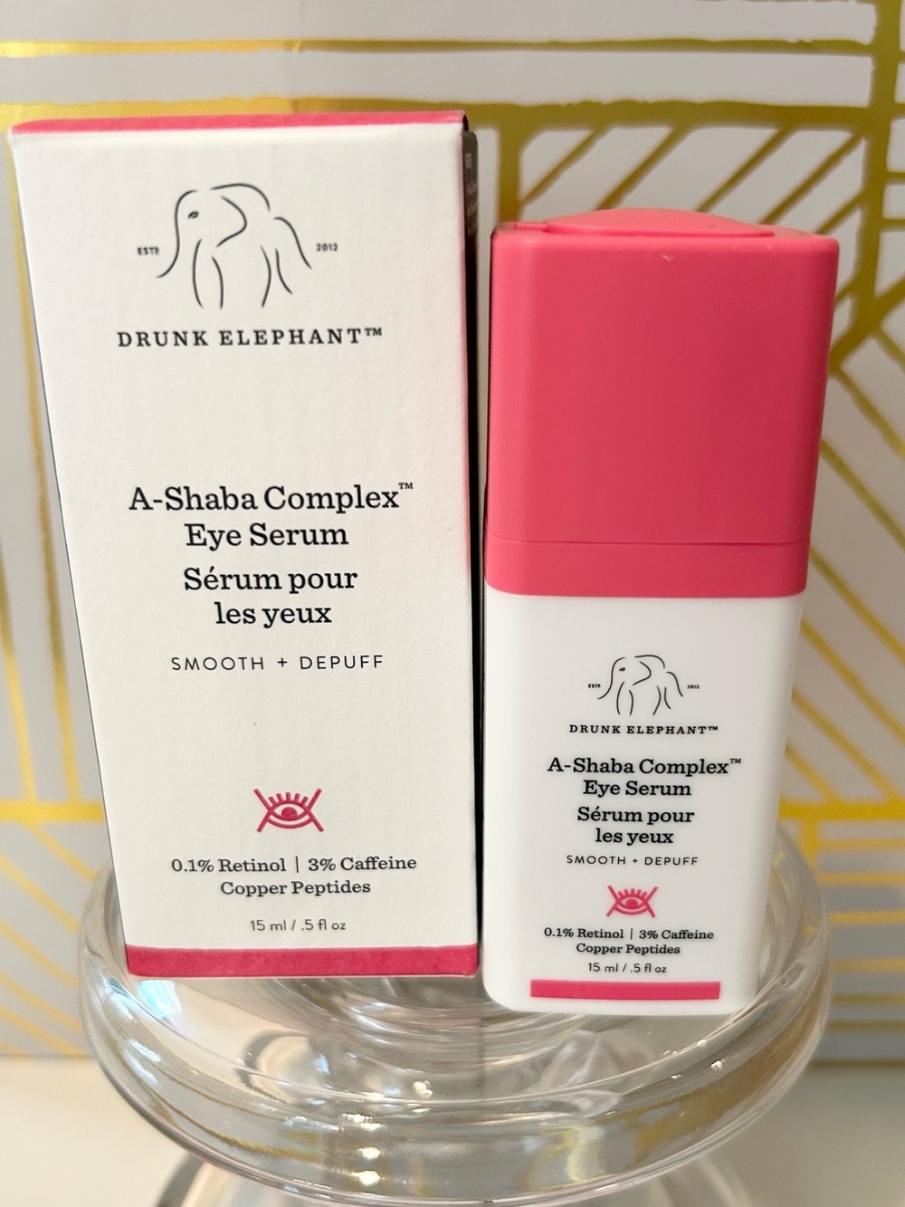 ✨ Drunk Elephant A-Shaba Complex™ Eye Serum | 0.1% Retinol + 3% Caffeine | NIB